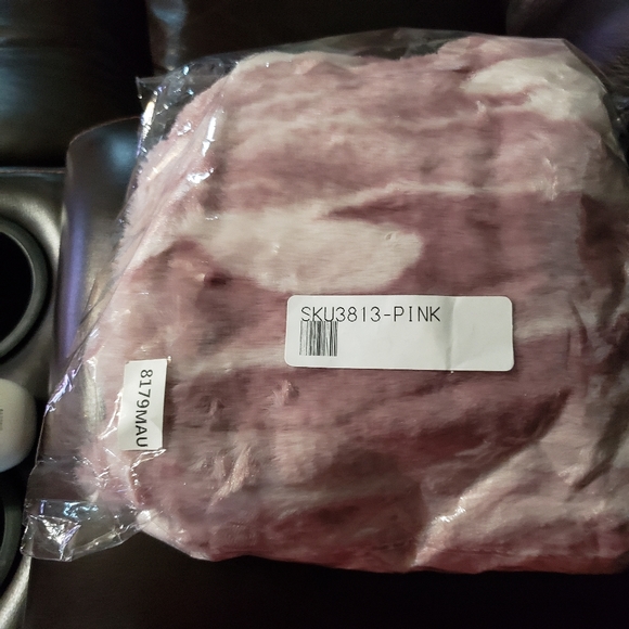 Pink Scarf - Picture 2 of 2